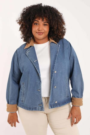 denim spijkerjas medium blue denim