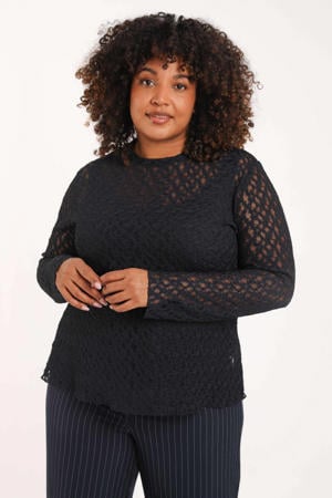 kanten top blauw