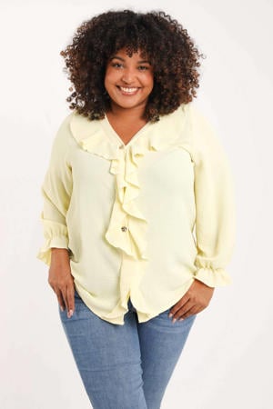 blouse lichtgeel