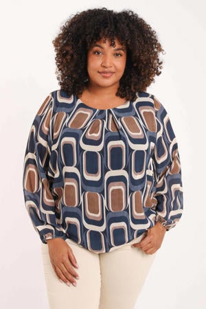top blauw