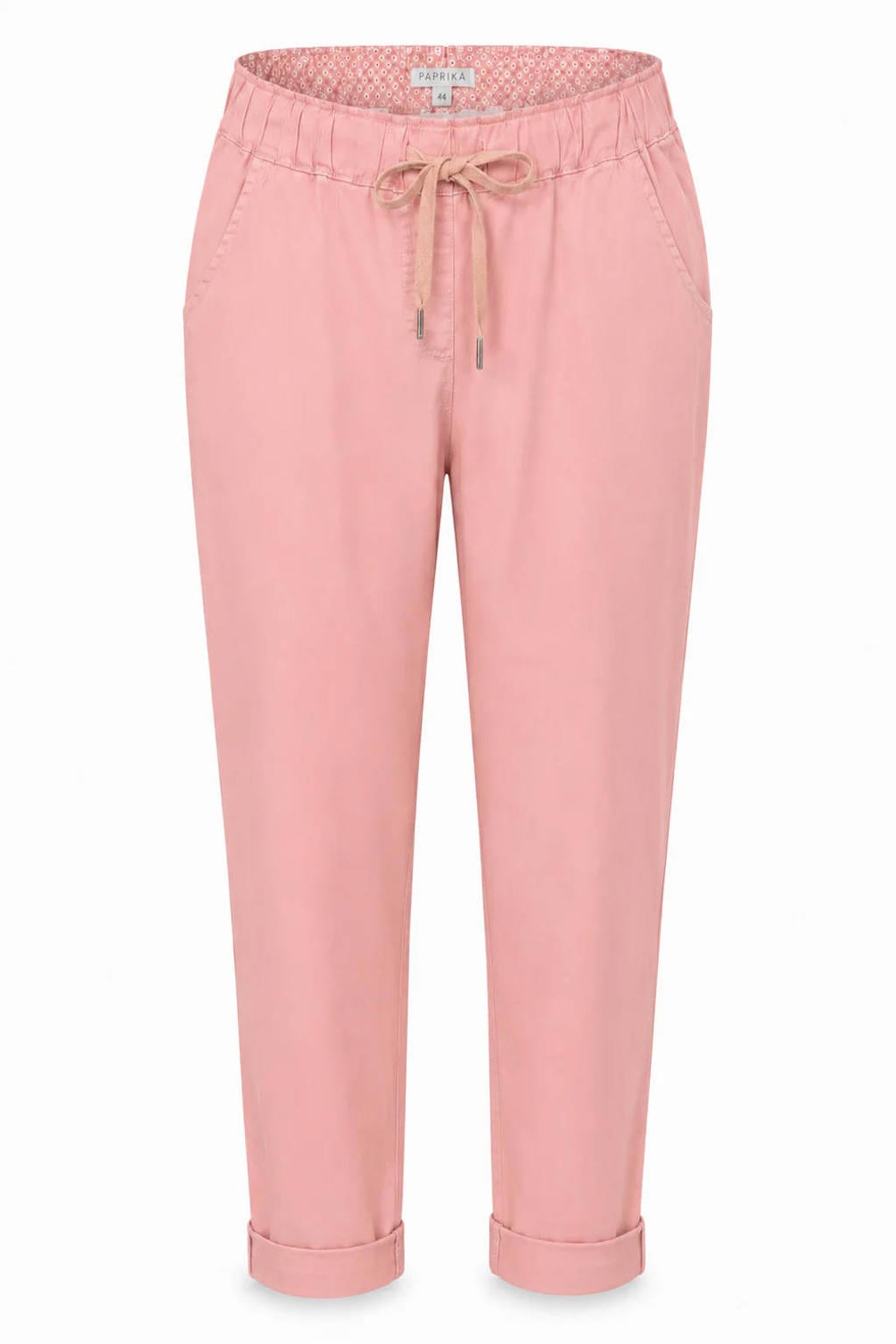 Paprika slim fit broek Plus Size - lichtroze