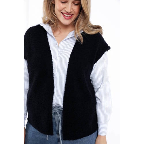 Paprika gilet donkerblauw afbeelding