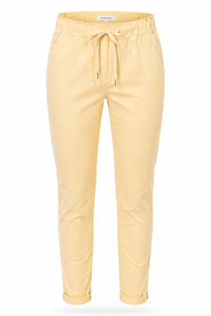 slim fit broek Plus Size - geel