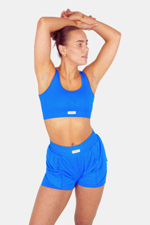 active short - blauw