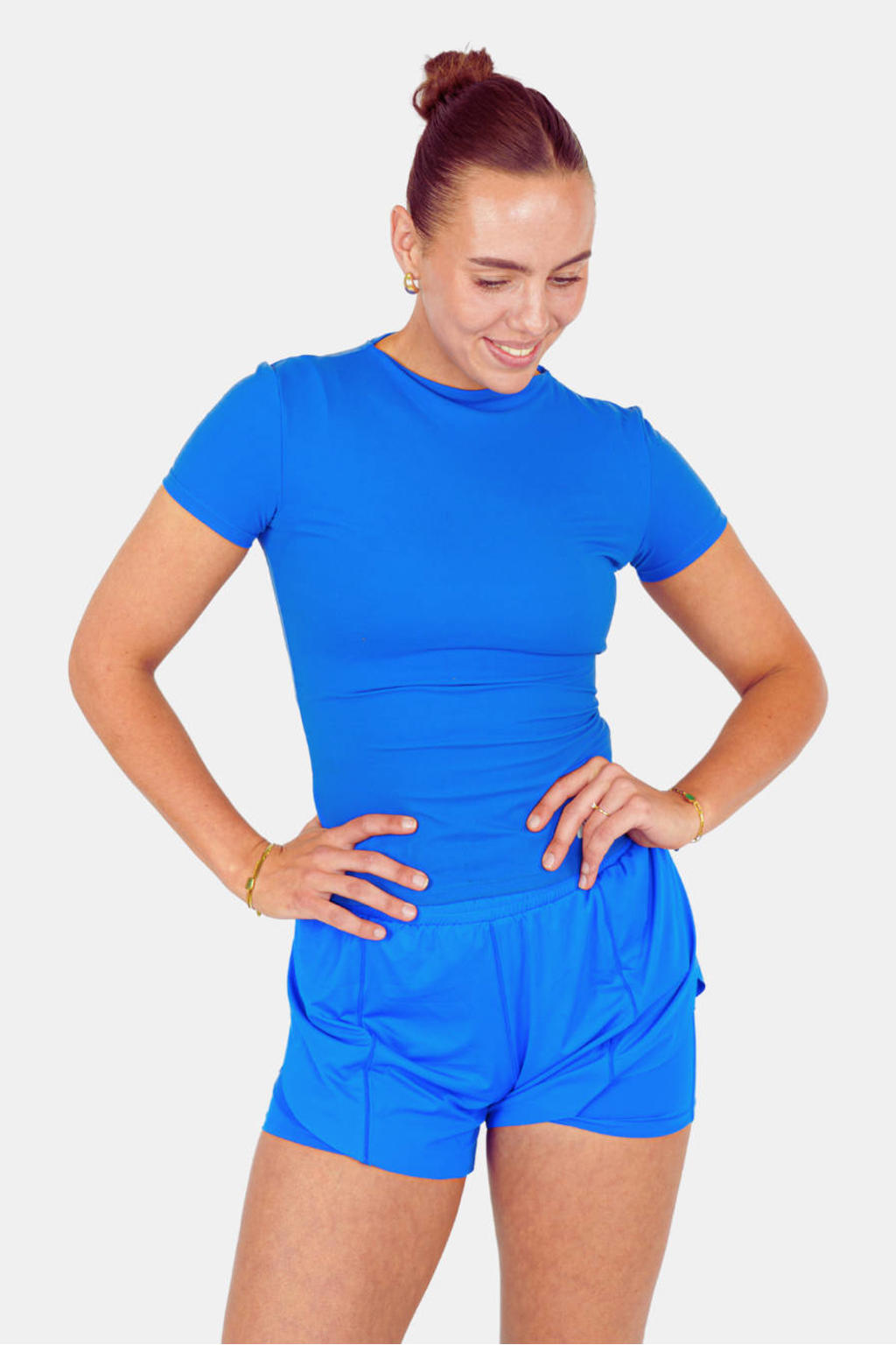 Fittastic Sportswear sportshirt - blauw