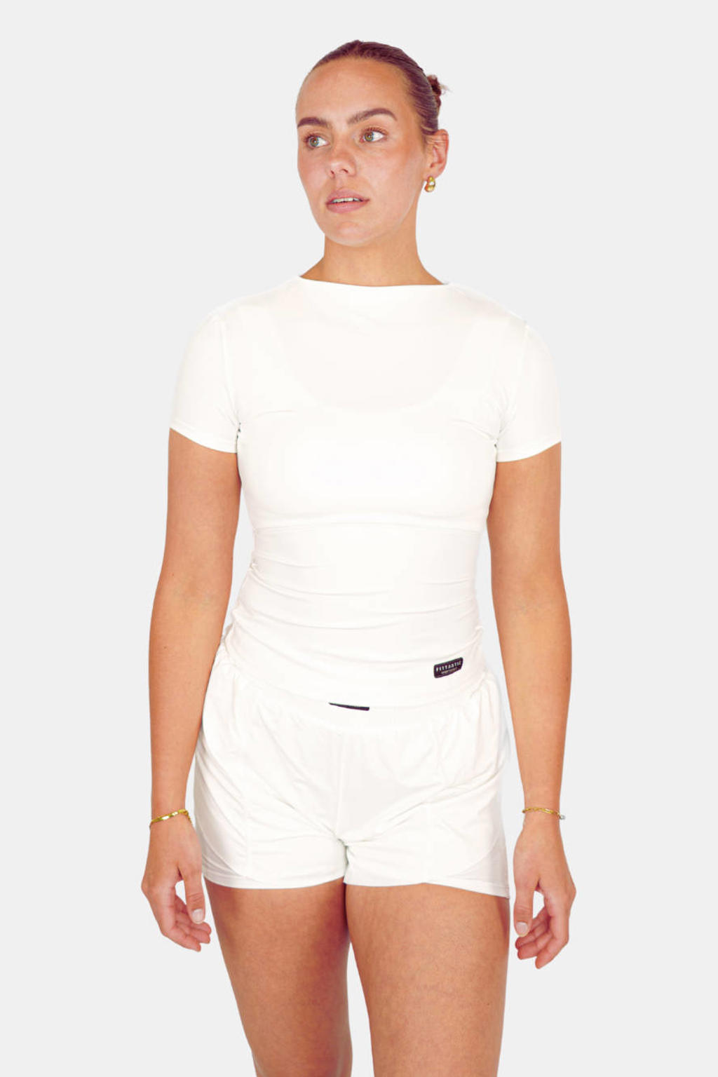 Fittastic Sportswear active sportshort - wit