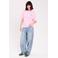 Cache Cache T-shirt met backprint lichtroze