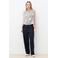 Caroll top met paisley print ecru