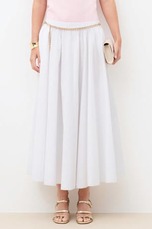midi rok wit