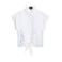 Caroll gebloemde blouse met linnen wit