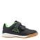 Kappa imitatieleren sneakers - zwart/groen