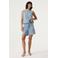 Garcia regular waist short light blue denim