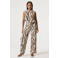 Garcia top met zebraprint ecru