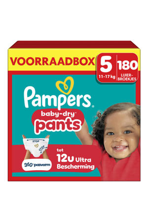 Maat 5 voorraadbox 180 luierbroekjes