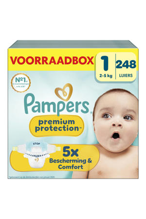 Maat 1 voorraadbox 248 luiers