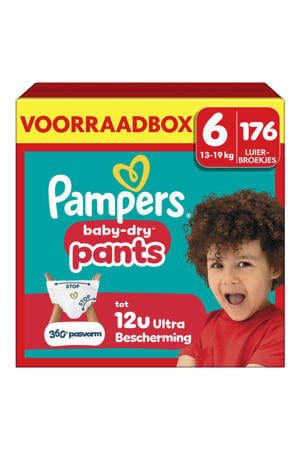 Maat 6 voorraadbox 176 luierbroekjes