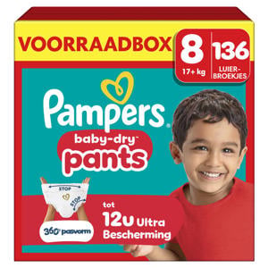 Maat 8 voorraadbox 136 luierbroekjes