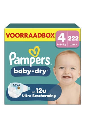Maat 4 voorraadbox 222 luiers