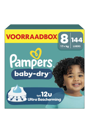 Maat 8 voorraadbox 144 luiers