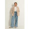 Claudia Sträter high waist wide leg jeans light blue denim