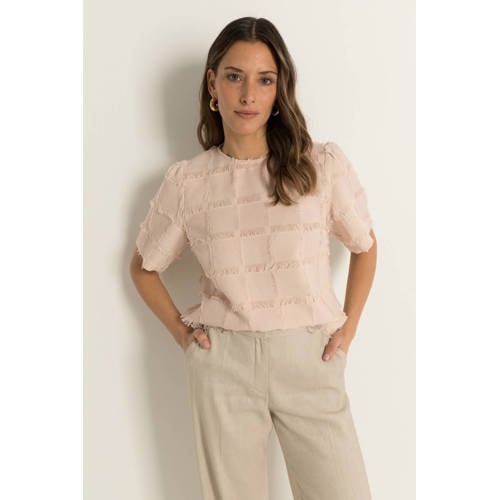 Claudia Sträter top taupe afbeelding