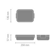 thumbnail: Brabantia Make & Take lunchbox - Medium - Kunststof - Soft Beige
