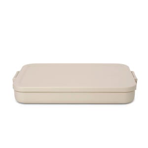 Make & Take lunchbox - Plat - Kunststof - Soft Beige