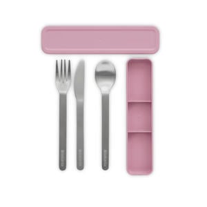 Make & Take bestekset - To Go - 3-delig - Lilac Pink