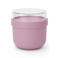 Brabantia Make & Take yoghurtbeker - 0,5 l - Kunststof - Lilac Pink