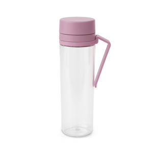 Make & Take waterfles - met Zeef - 0,5 l - Lilac Pink