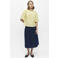 OBJECT top broderie lichtgeel