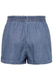 thumbnail: ONLY high waist casual short met krijtstreep medium blue denim