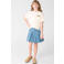 Shoeby T-shirt met backprint ecru