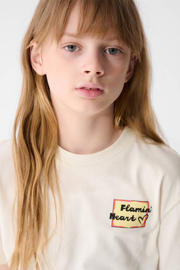 thumbnail: Shoeby T-shirt met backprint ecru