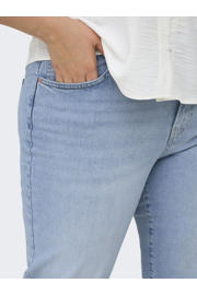 thumbnail: ONLY CARMAKOMA Cartokyo Hw Straight Jeans Dnm Nov high waist straight leg jeans light blue denim