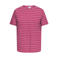 ONLY CARMAKOMA gestreept T-shirt roze