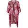 ONLY CARMAKOMA gebloemde regular blazer roze