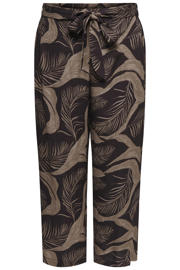 thumbnail: ONLY CARMAKOMA high waist casual broek bruin