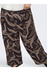 thumbnail: ONLY CARMAKOMA high waist casual broek bruin