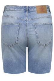 thumbnail: ONLY CARMAKOMA slim regular waist short light blue denim