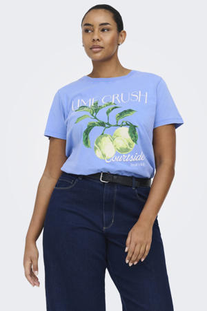 T-shirt blauw