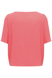 thumbnail: ONLY CARMAKOMA glitter top koraalrood