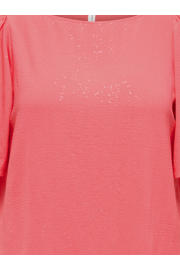 thumbnail: ONLY CARMAKOMA glitter top koraalrood