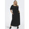 ONLY CARMAKOMA T-shirtjurk zwart