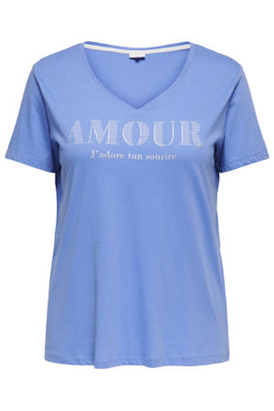 T-shirt blauw