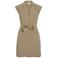 ROUGE EDIT blazerjurk met ceintuur - beige