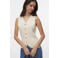 VERO MODA vest gebreid beige