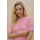 VERO MODA top ajour roze