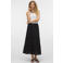 VERO MODA A-lijn rok broderie zwart