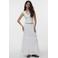 VERO MODA A-lijn rok broderie ecru